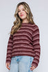 Taylor-Textured Stripe Pullover